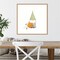 Harvest Gnomes I by Jenaya Jackson 22-in. W x 22-in. H. Canvas Wall Art Print Framed in Natural